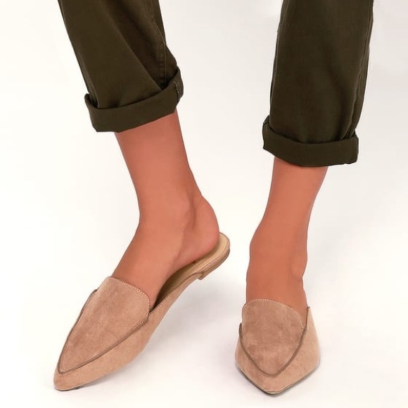 Lulus Shoes - NWOT Lulu's Joelle Suede Loafers
